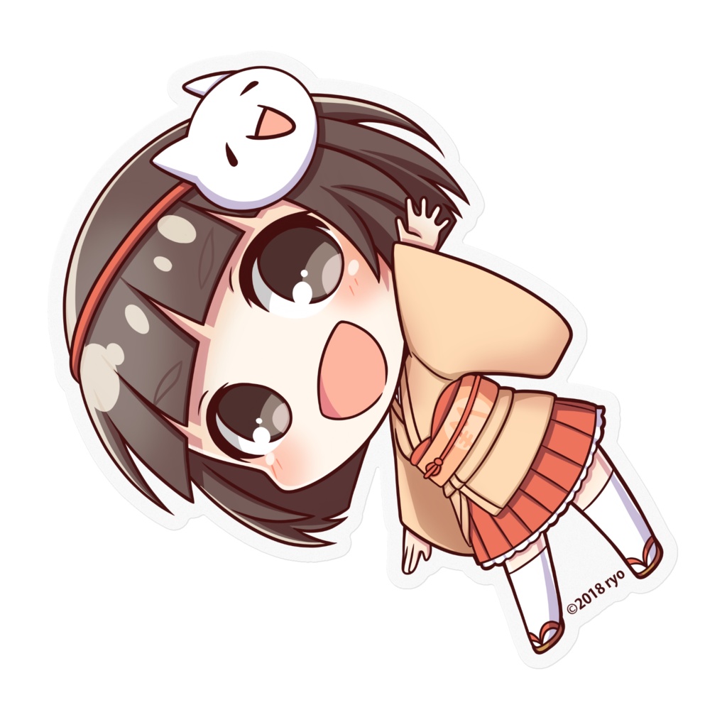【ステッカー】モナコインちゃん