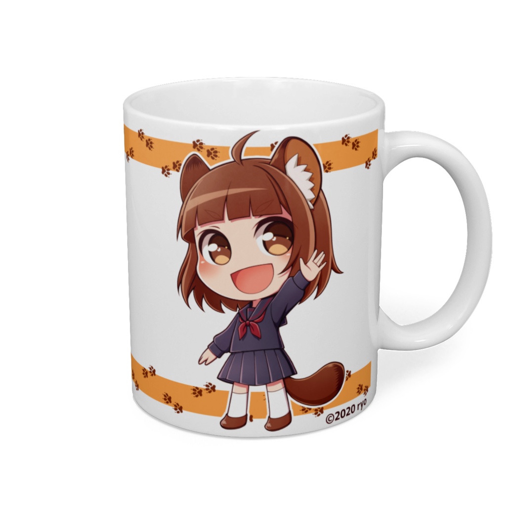 【マグカップ】狸耳娘・あい【Vtuber】
