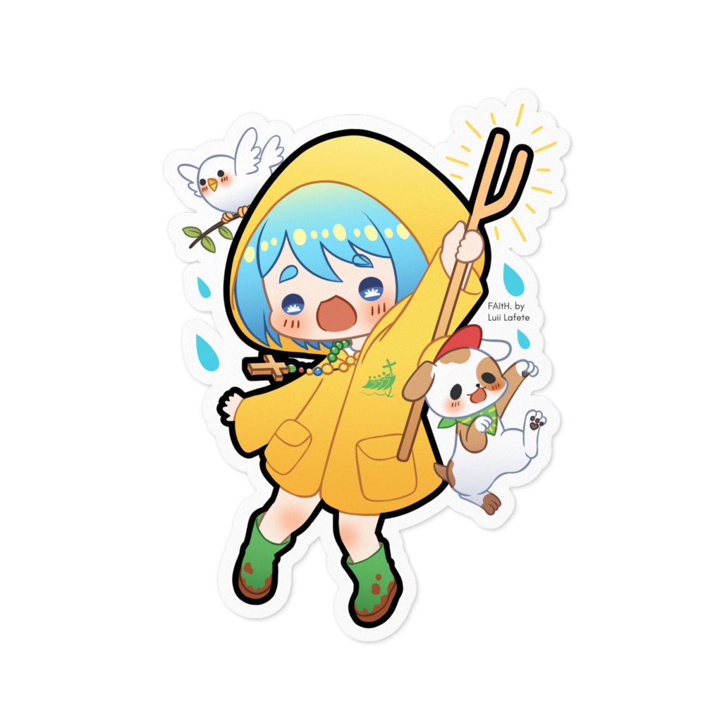 Luce ☆ バチカンのマスコット Sticker