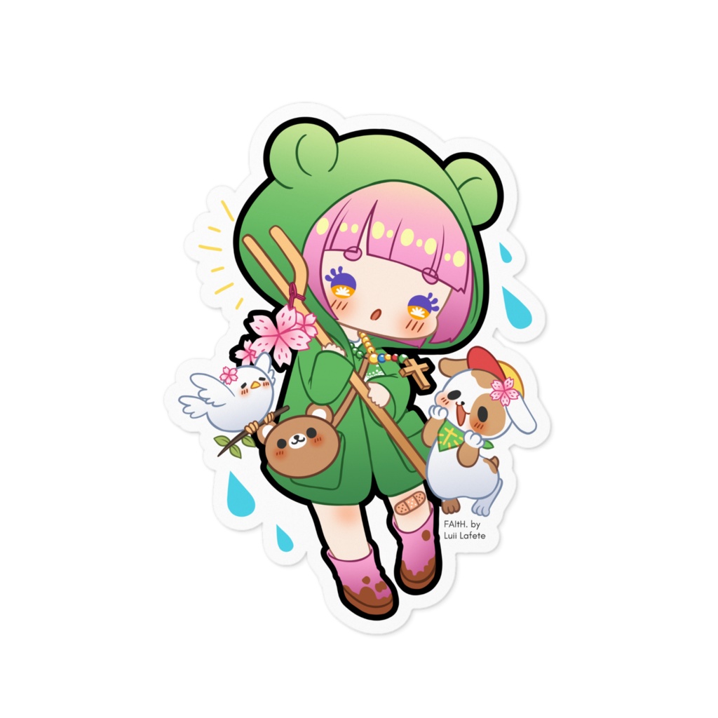 Xin ☆ バチカンのマスコット Sticker