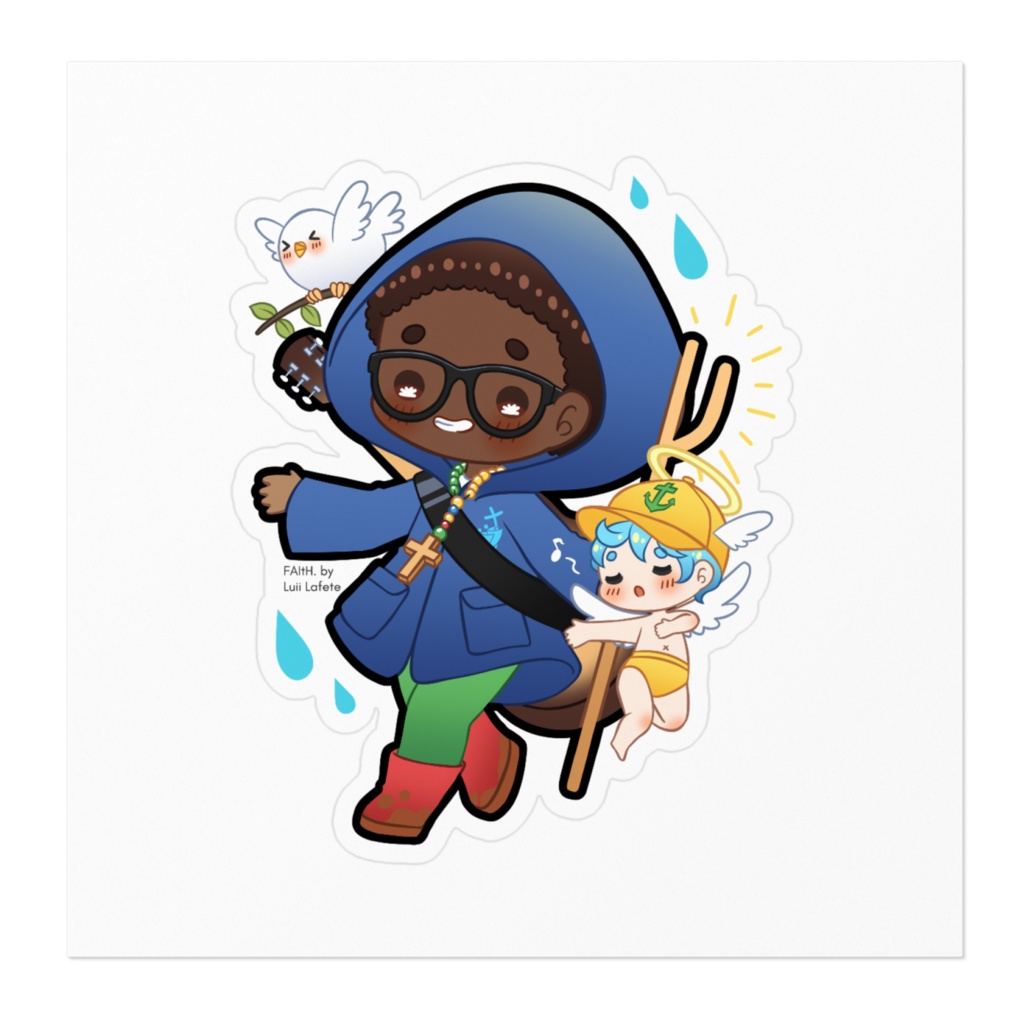 Sky ☆ バチカンのマスコット Sticker