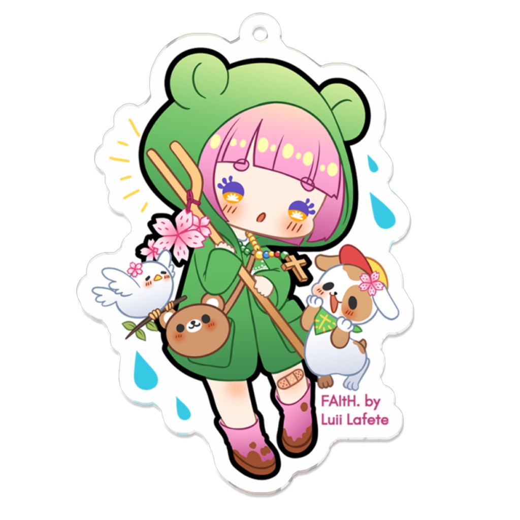 Xin ☆ バチカンのマスコット Keychain