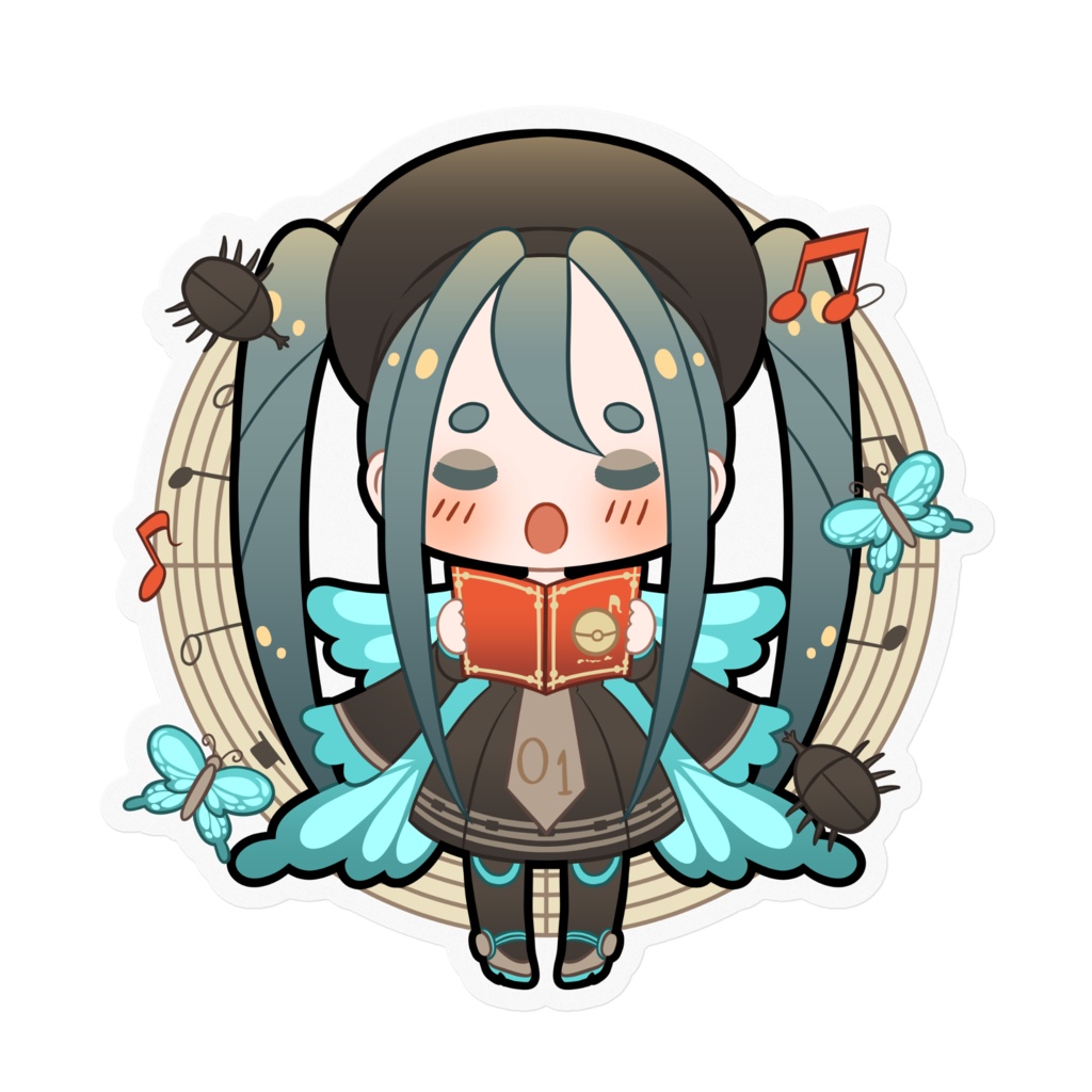 初音ミク(むし)Project Voltage Sticker