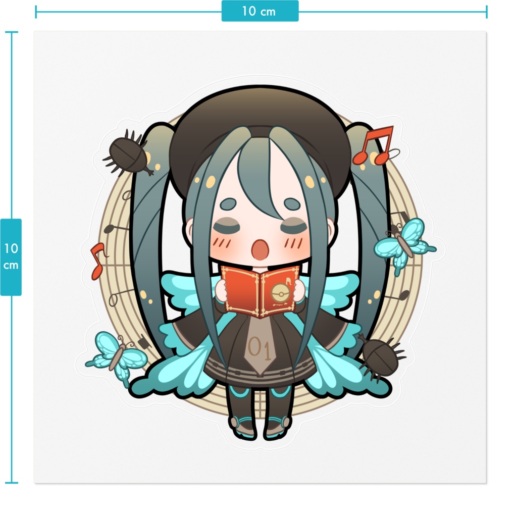 初音ミク(むし)Project Voltage Sticker