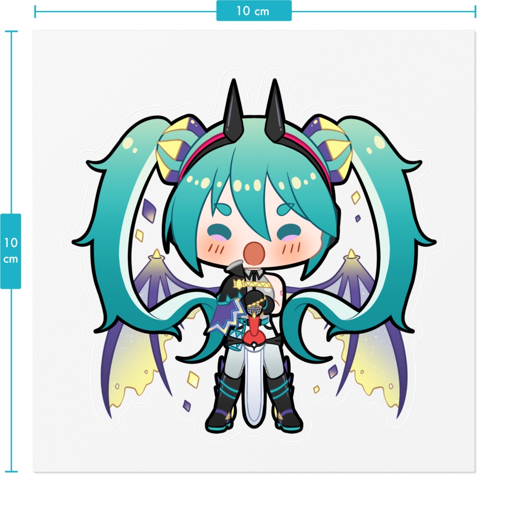 初音ミク(ドラゴン)Project Voltage Sticker