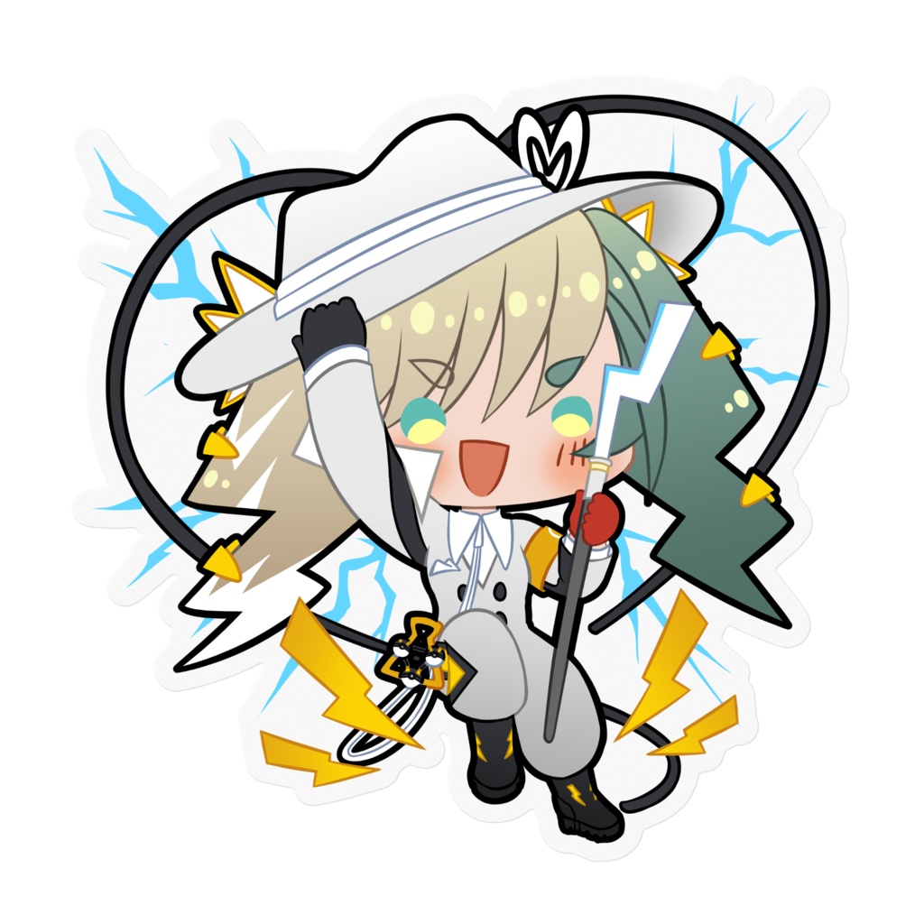 初音ミク(でんき)Project Voltage Sticker