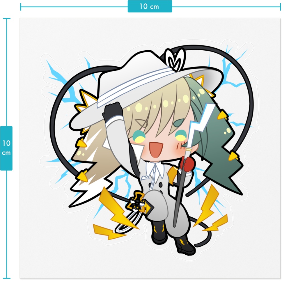 初音ミク(でんき)Project Voltage Sticker