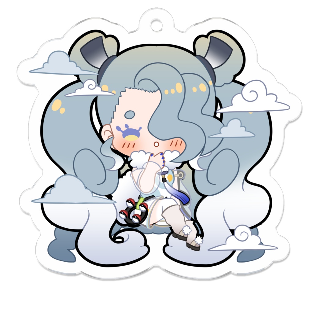 初音ミク(ひこう)Project Voltage Keychain