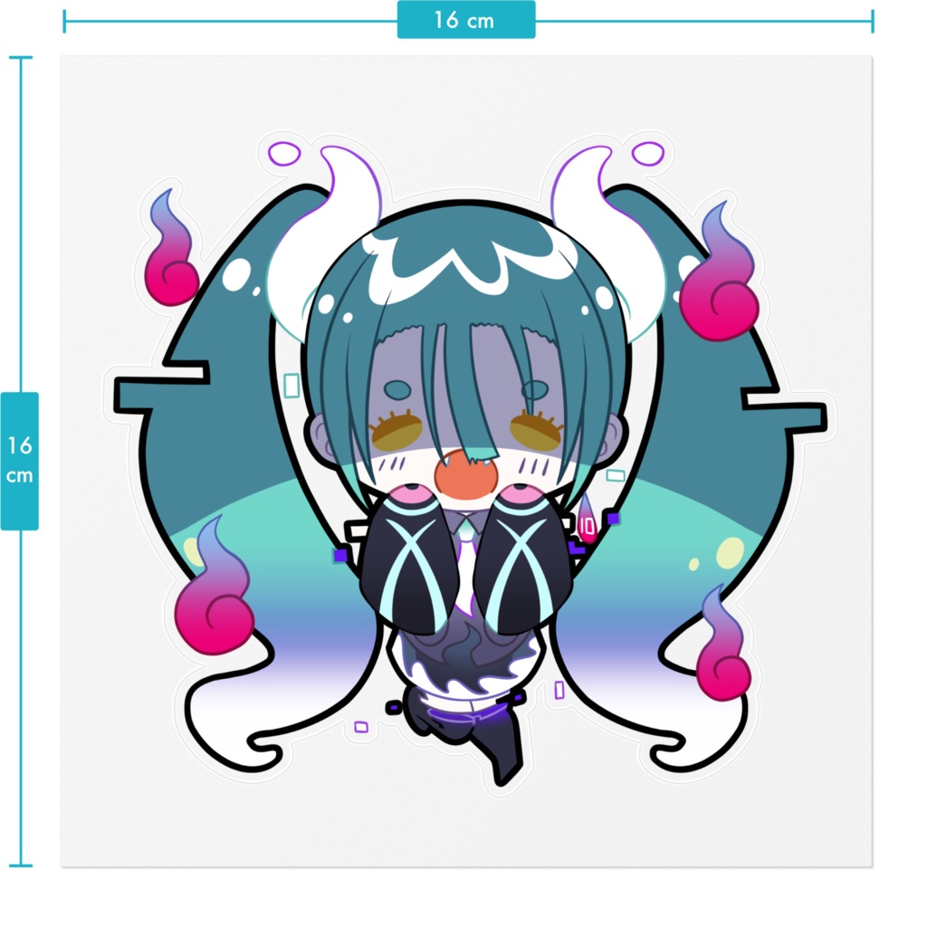 初音ミク(ゴースト)Project Voltage Sticker