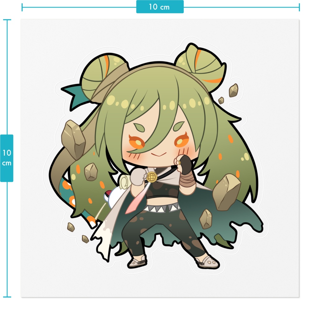 初音ミク(じめん)Project Voltage Sticker