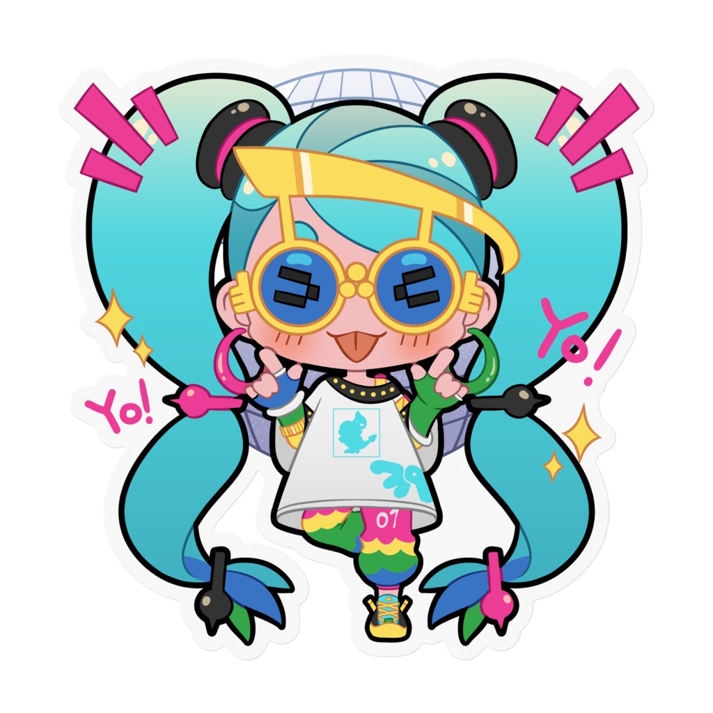 初音ミク(ノーマル)Project Voltage Sticker