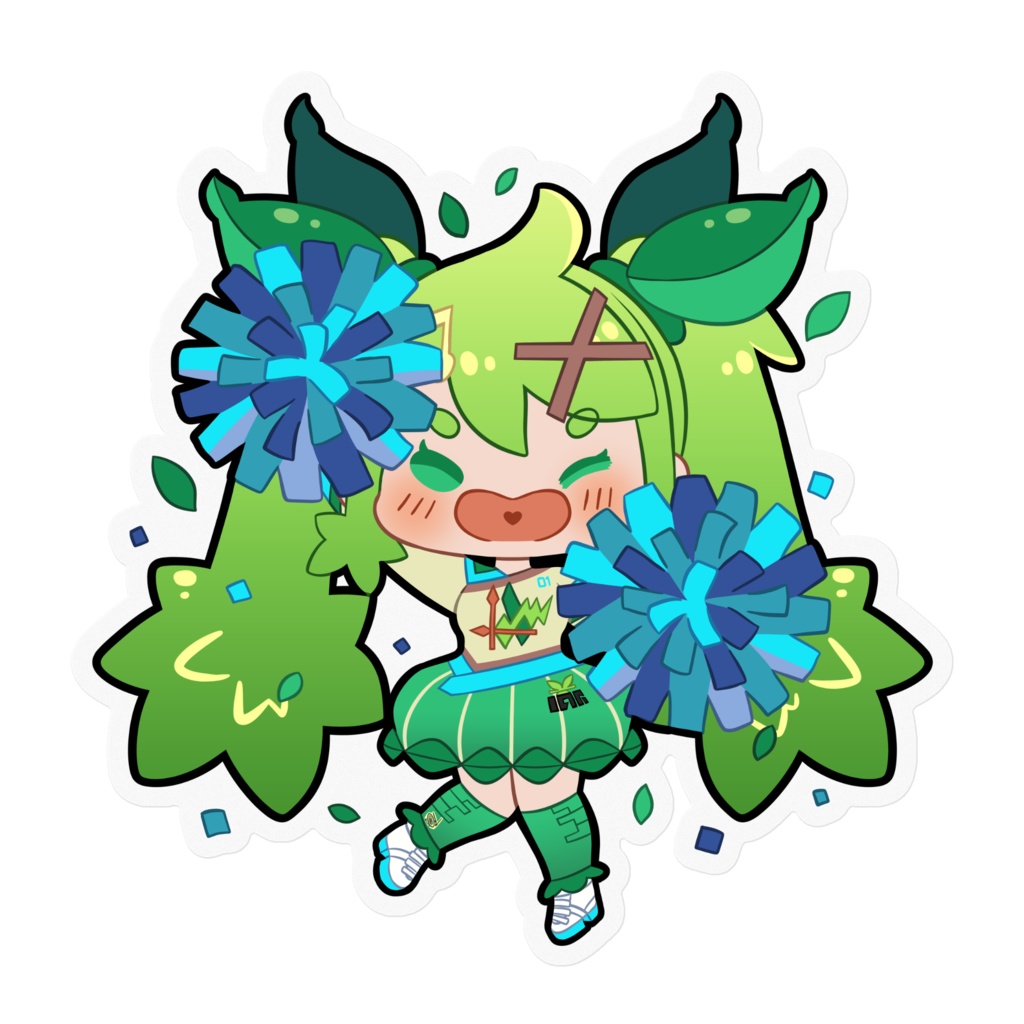 初音ミク(くさ)Project Voltage Sticker