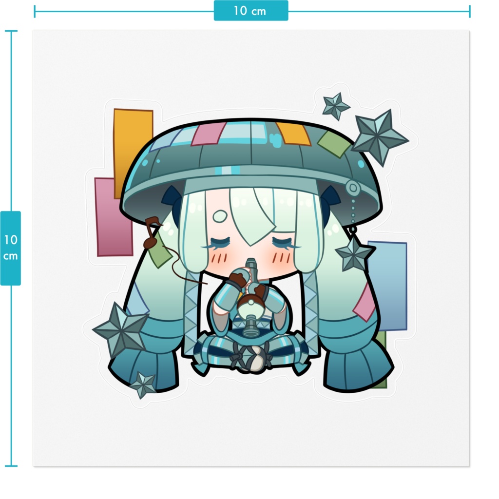 初音ミク(はがね)Project Voltage Sticker