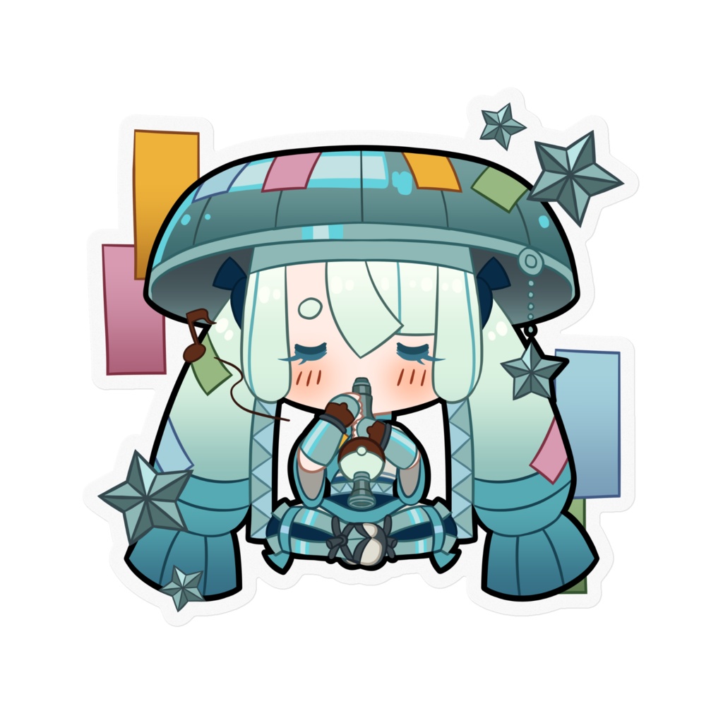 初音ミク(はがね)Project Voltage Sticker