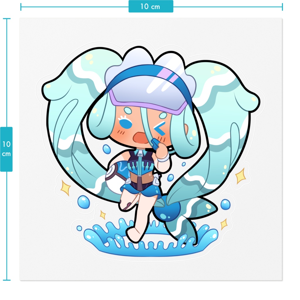 初音ミク(みず)Project Voltage Sticker