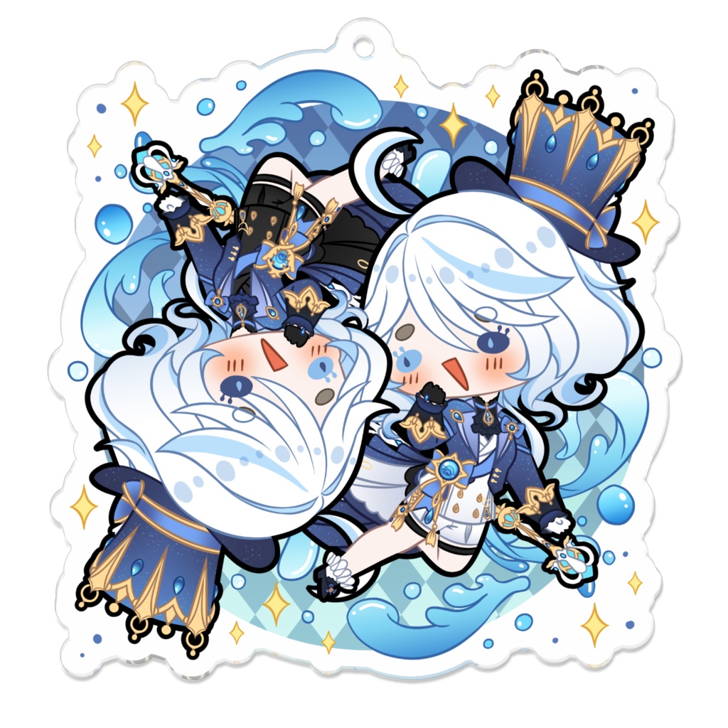 フリーナ Furina de Fontaine - Switch Alter Keychain