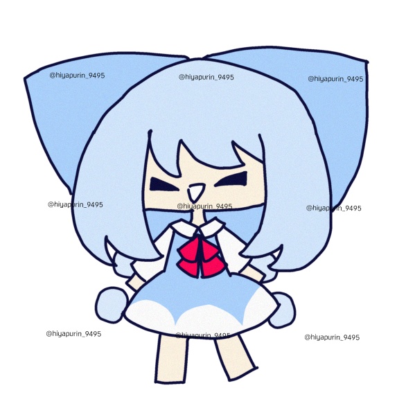 ちるのちゃんキーホルダー！