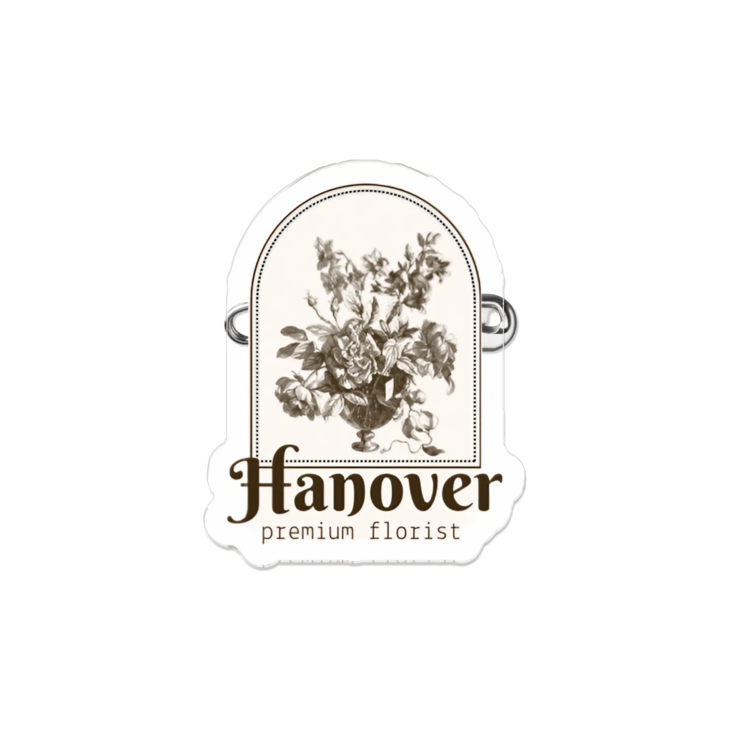 plentybrand #1　アクリルバッジ