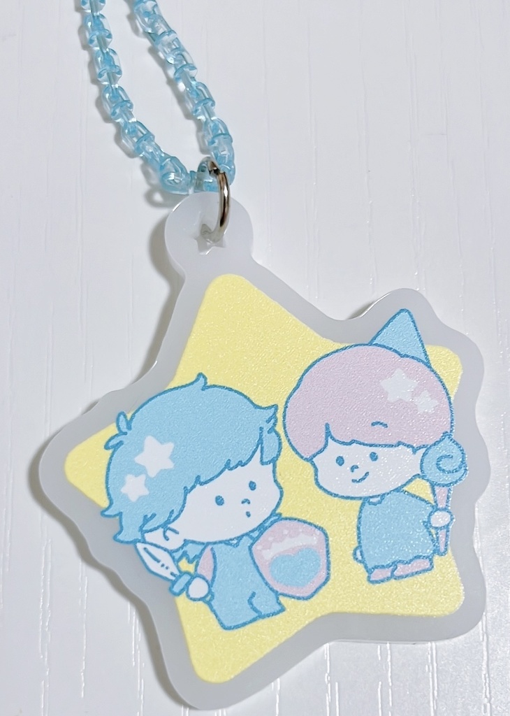 BYLERアクリルキーホルダー