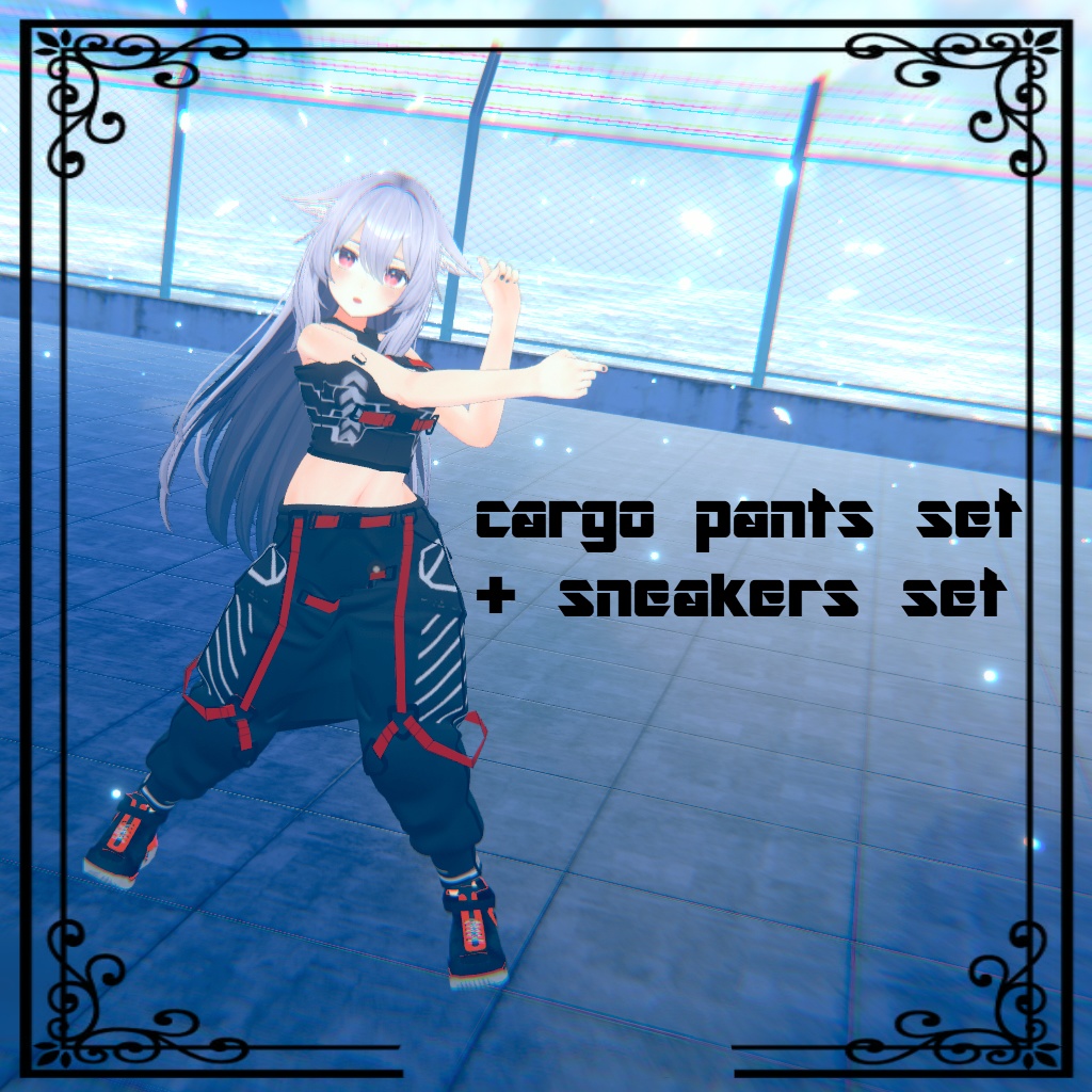 【桔梗用】cargo pants setー kikyo