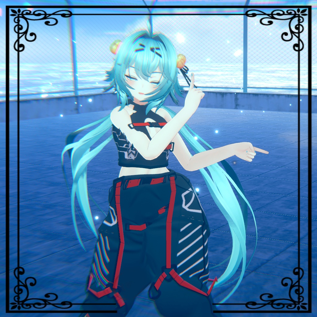 【竜胆用】cargo pants setー rindo