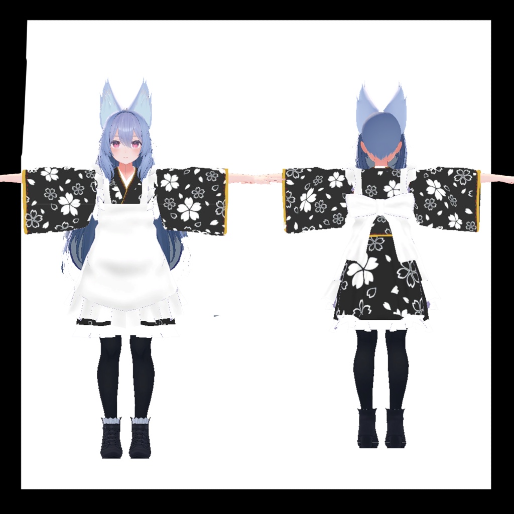 【桔梗用】和風ドレス kikyo