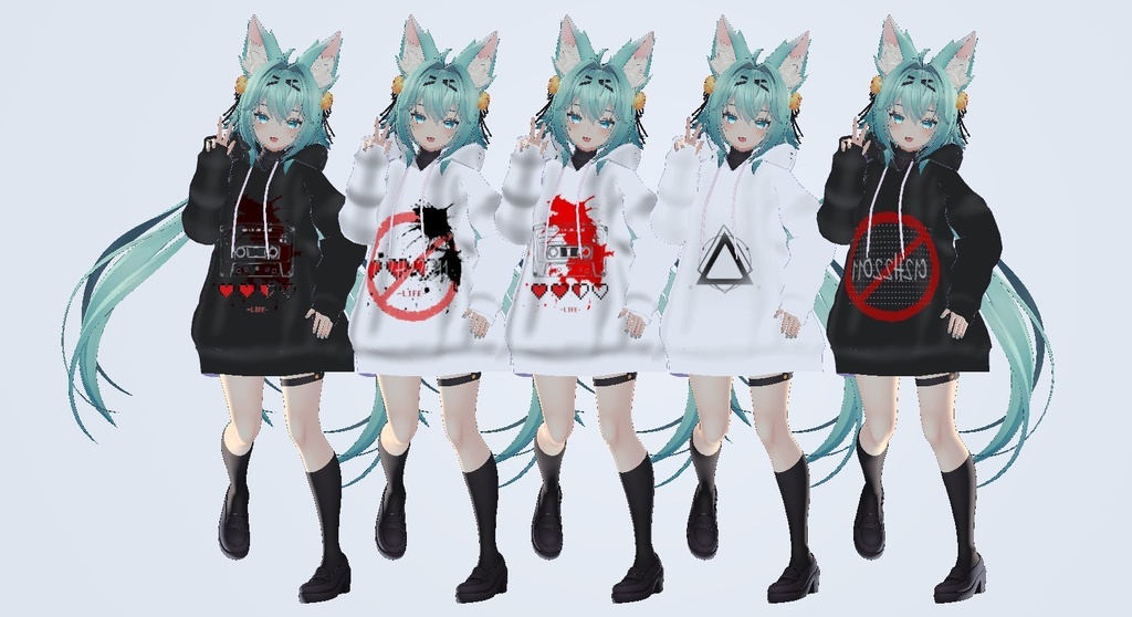 【竜胆用】パーカー rindo