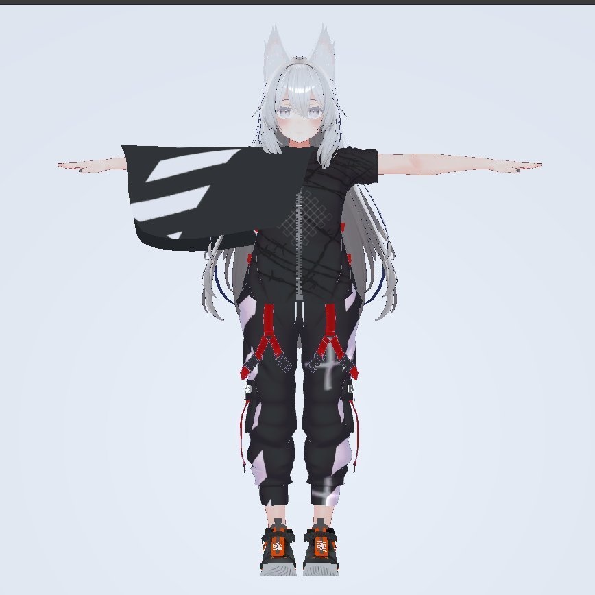 【桔梗用】Set Costume kikyo【texture4種類】