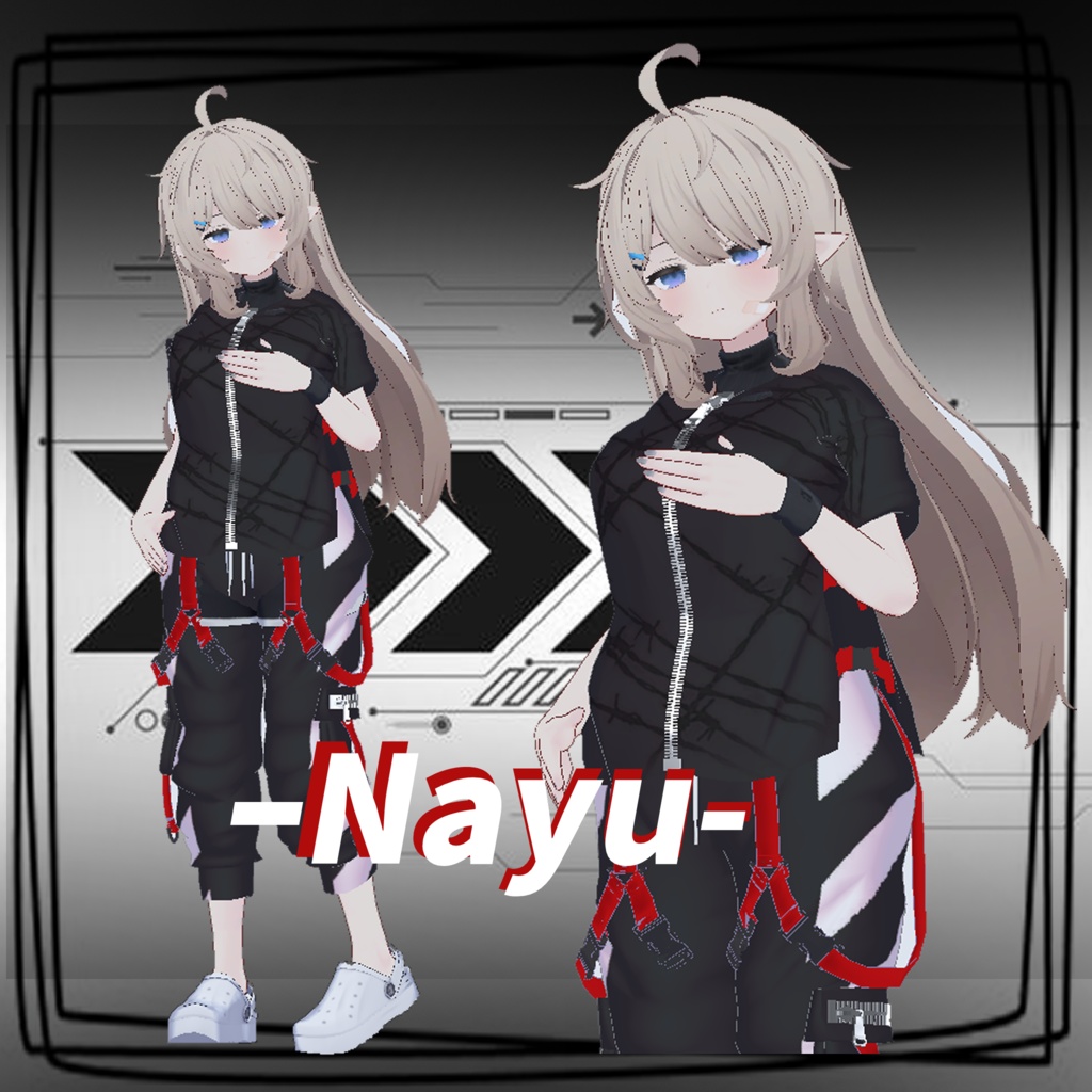 【ナユ用】Set Costume Nayu【texture４種類】