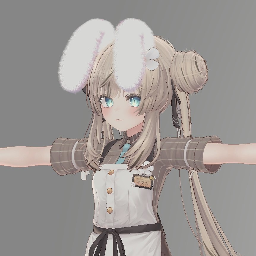 【bone実装済み】ウサミミ【Manuka.Mahuyu.Moe】