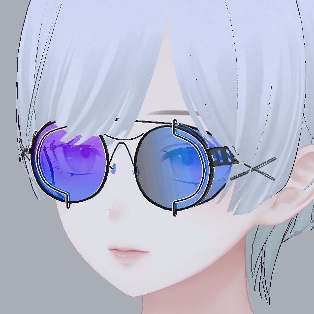 【texture7種】Closed【blendshape対応】