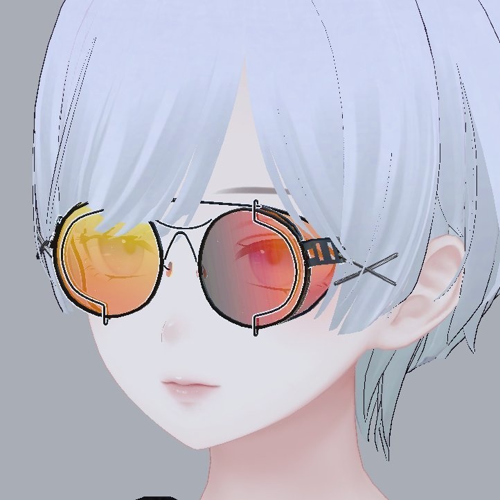 【texture7種】Closed【blendshape対応】