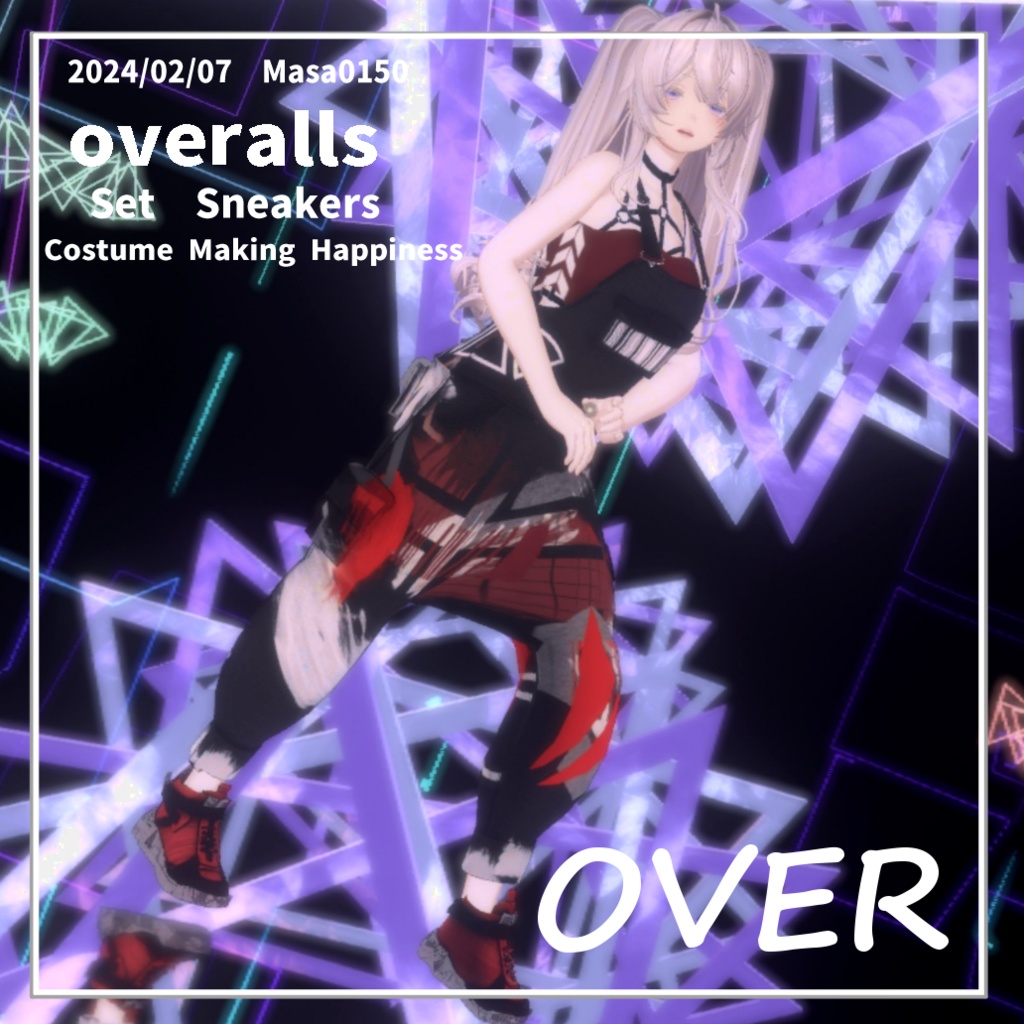 【森羅、桔梗、萌、マヌカ、まふゆ対応】OVER【shinra.Kikyo.Moe.Manuka.Mafuyu】