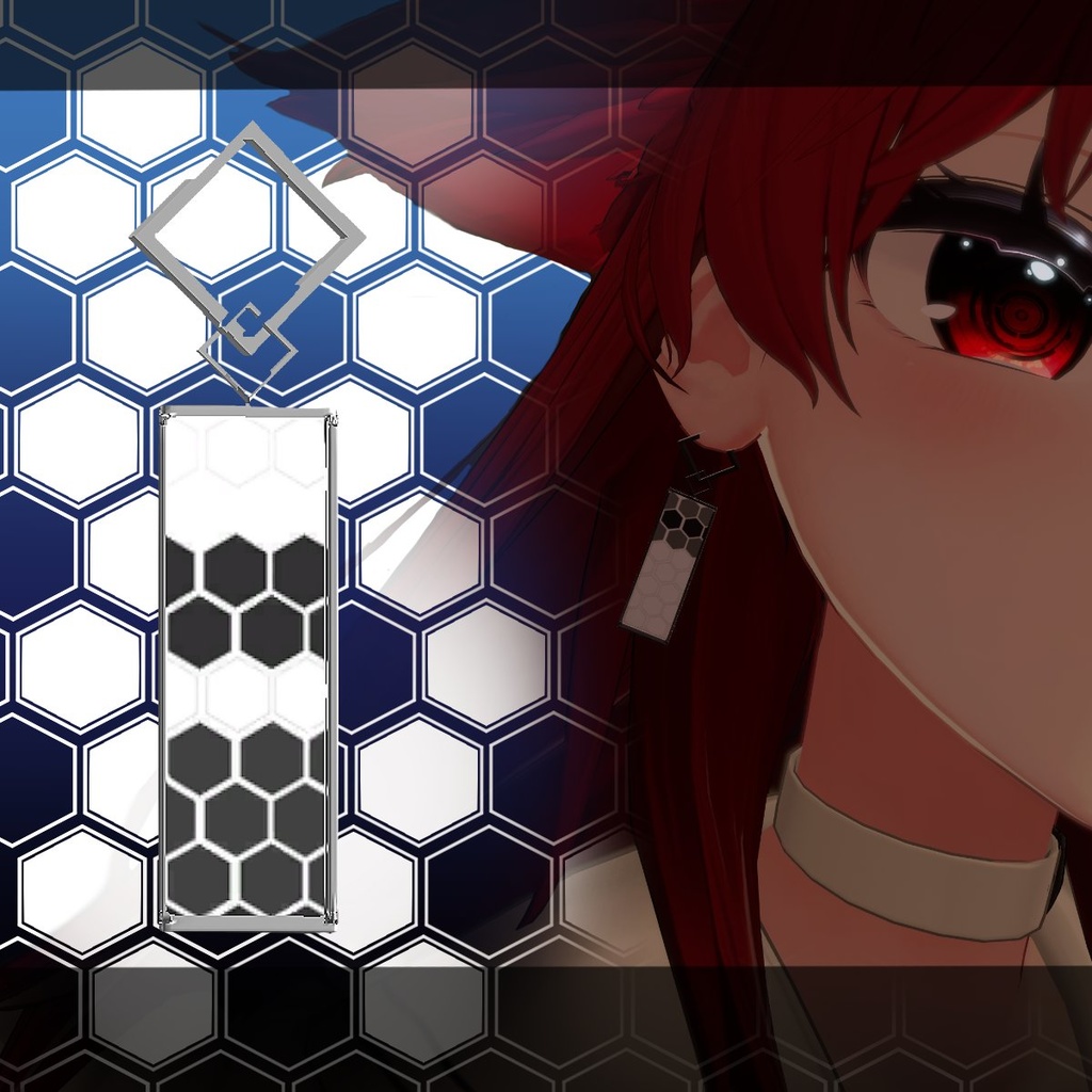 【GIF3種類‐色変更可能】GIF accessory【ボーン設定済み】