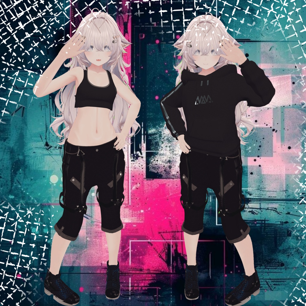 【ミルティナ、マヌカ、まふゆ、真央、森羅、しなの、ルルネ対応】-Hoodies