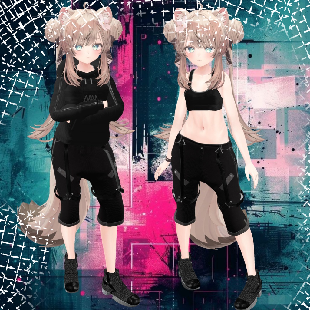 【ミルティナ、マヌカ、まふゆ、真央、森羅、しなの、ルルネ対応】-Hoodies