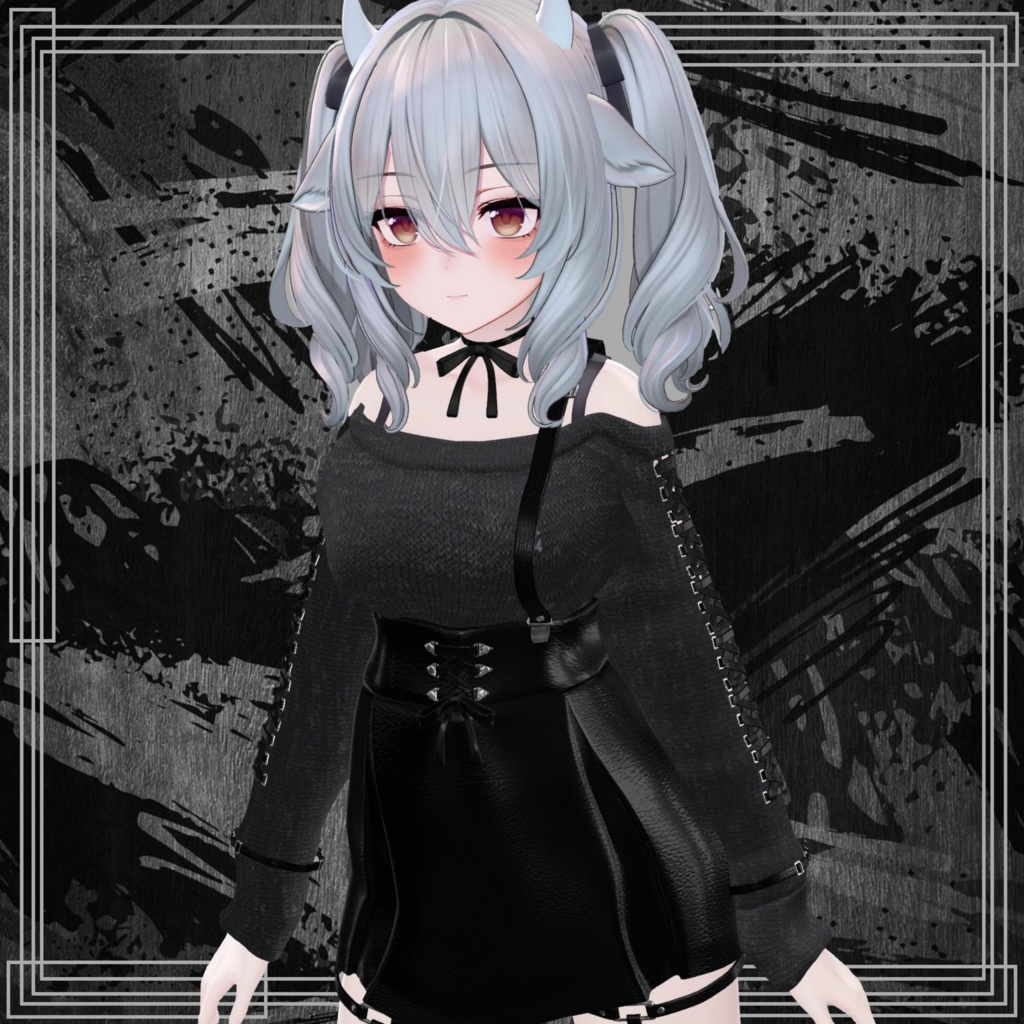 【shinano,ミルティナ、マヌカ、ルルネ、ショコラ対応】Top+skirt