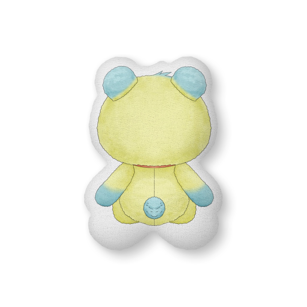 ふわふわクッション💛いつものお顔【 大・中 / 両面印刷 】