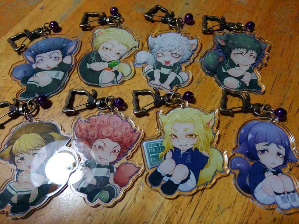 とうにゃんだいさがみアクリルキーホルダー第2弾