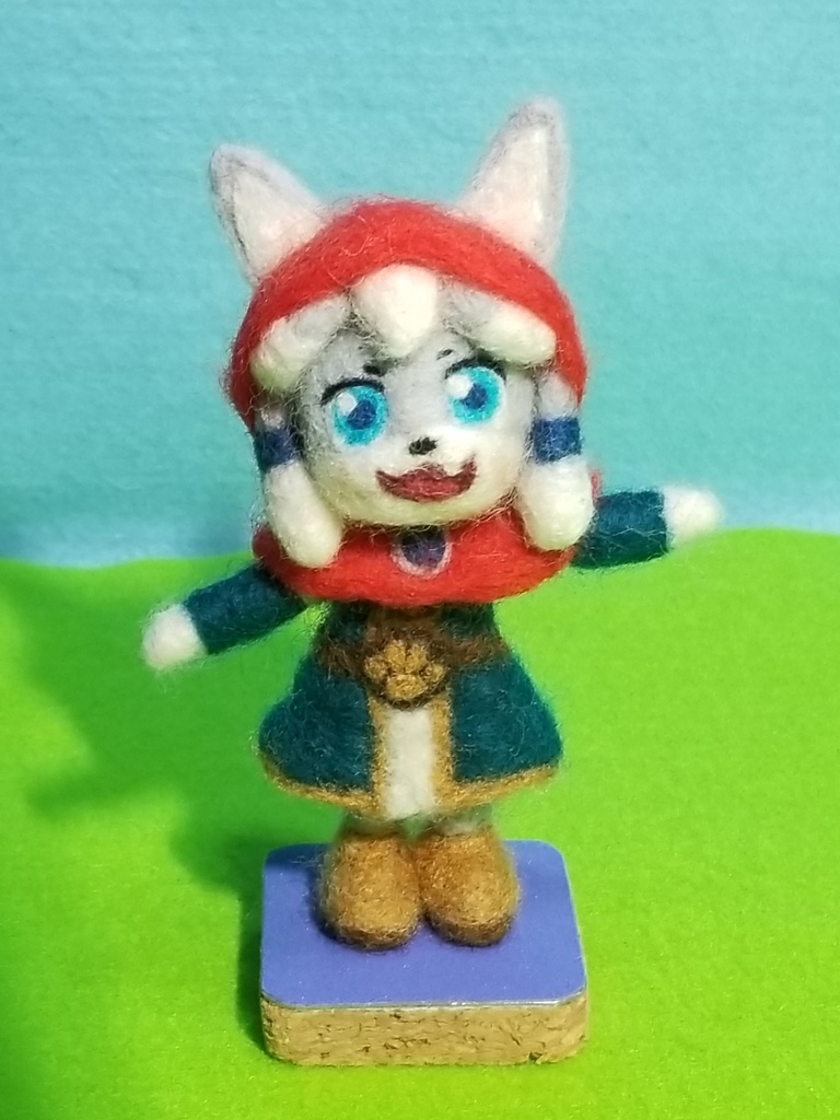 ウールロイド オオカミ赤ずきん レアンちゃん 3