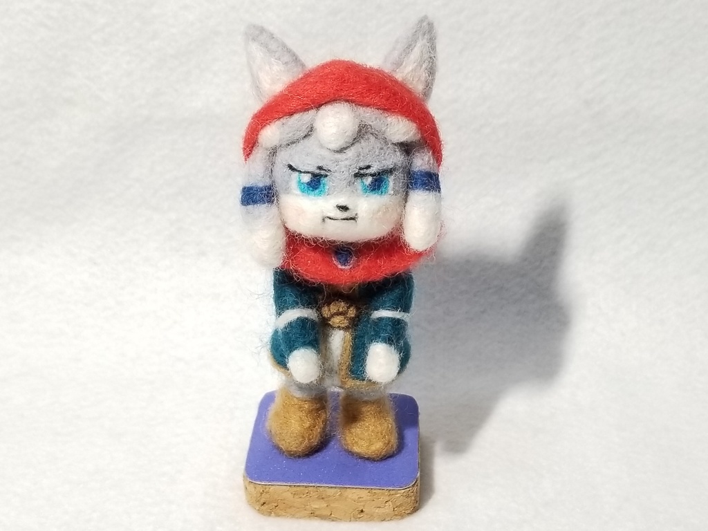 羊毛フェルト ウールロイド レアンちゃん