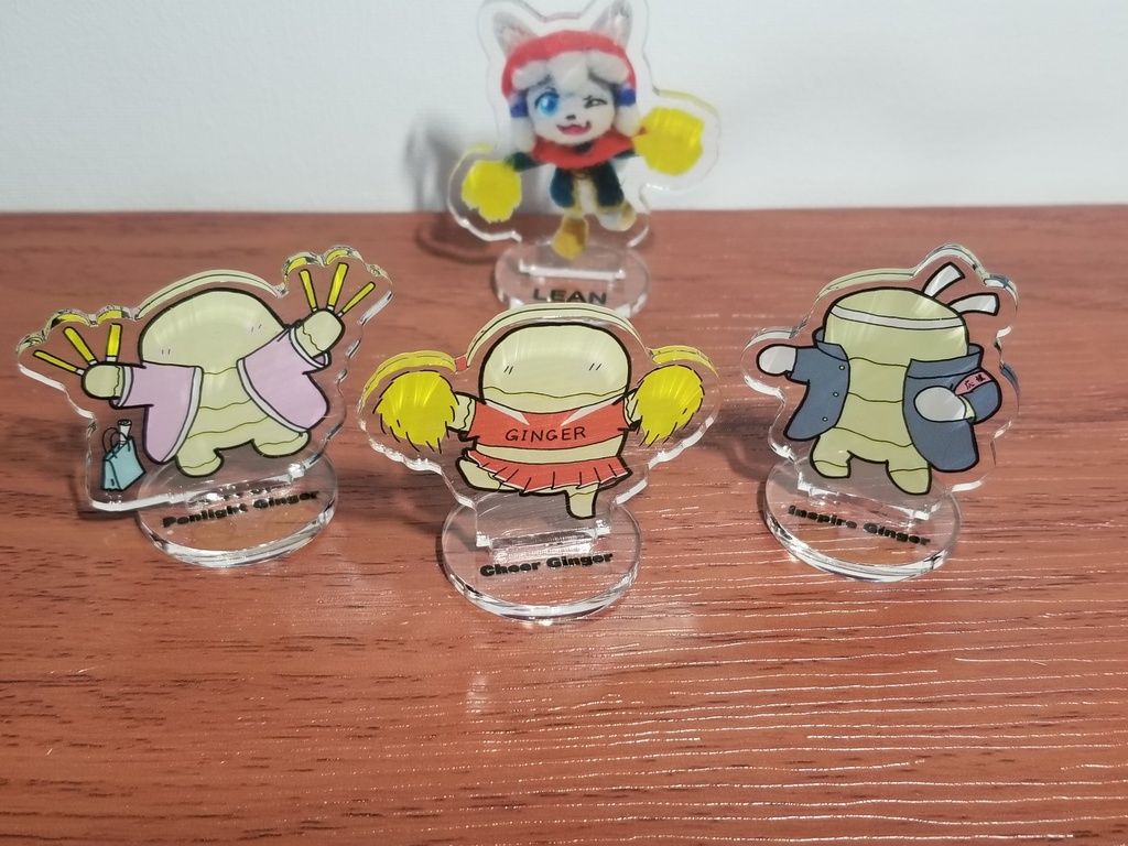 オオカミ赤ずきんレアンちゃん 50×50mm アクリルスタンド