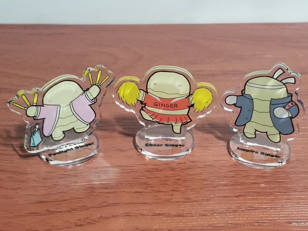 ジンジャーエール(応援団) 50×50mmアクリルスタンド