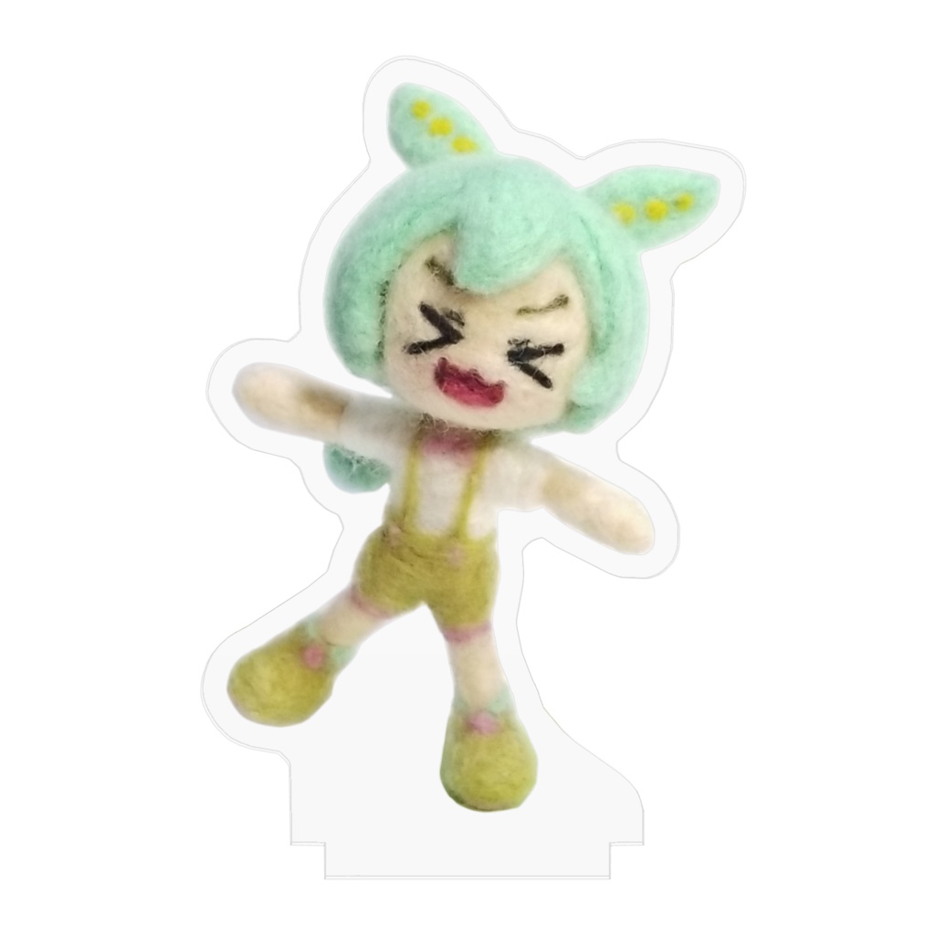 羊毛ずんだもん(ミント) アクリルスタンド