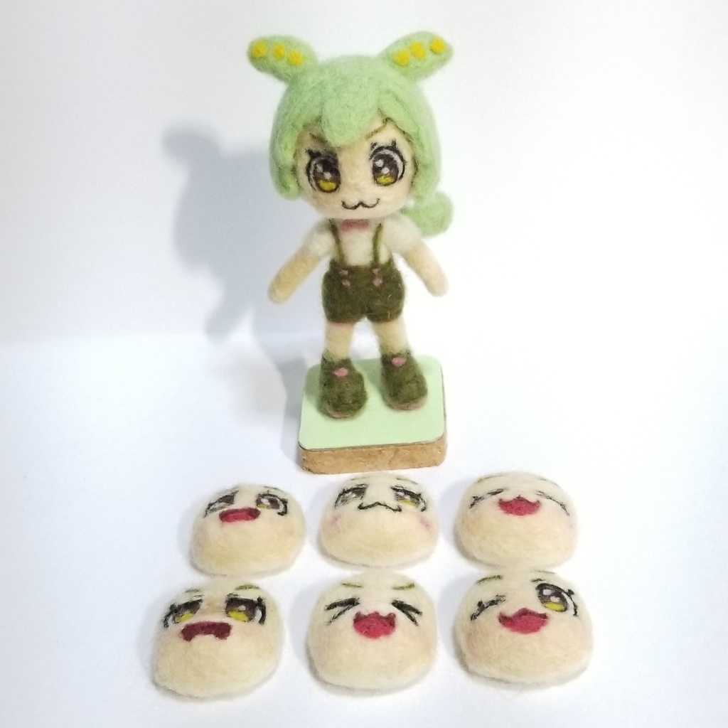 羊毛フェルト ずんだもん ウールロイド