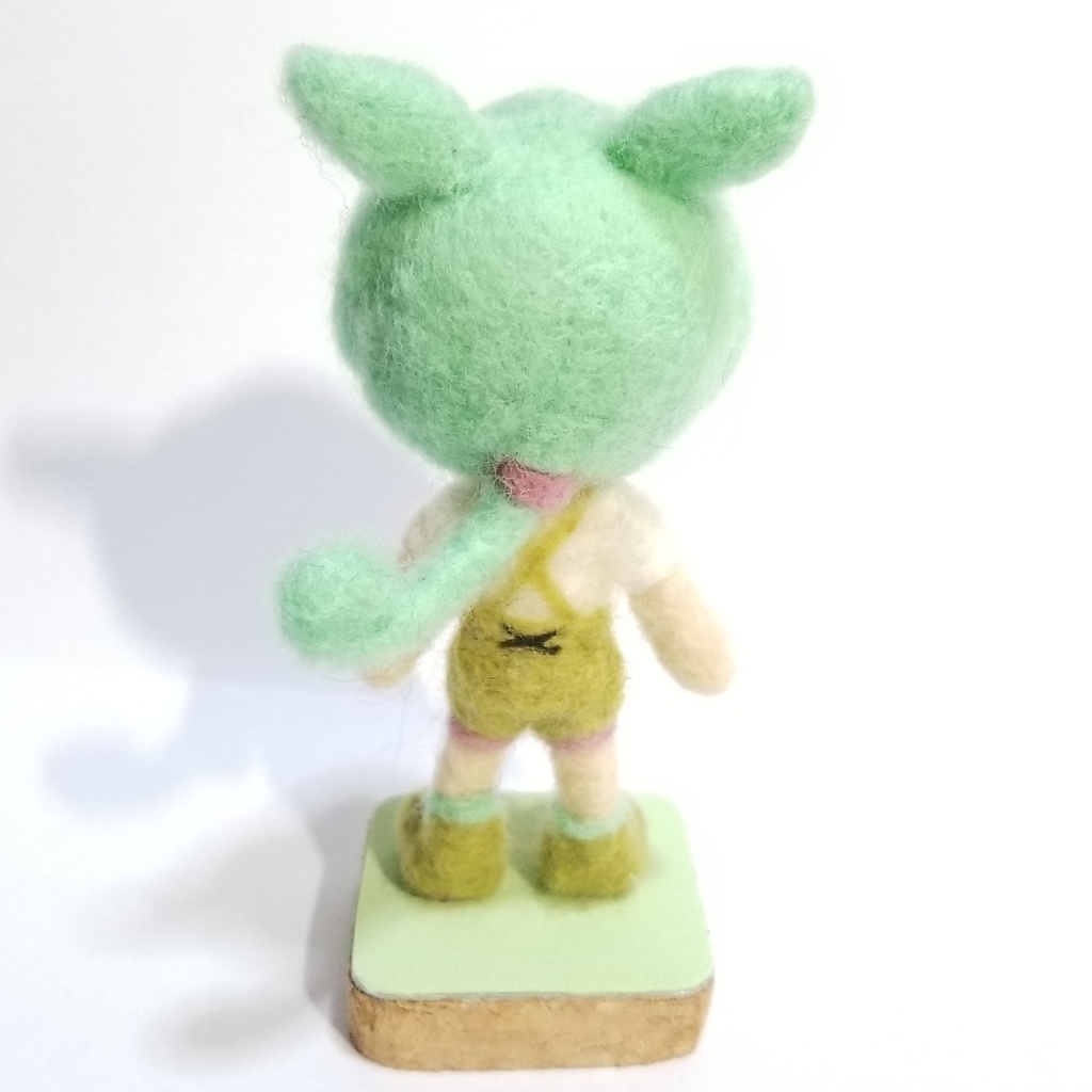 羊毛フェルト ずんだもん ウールロイド