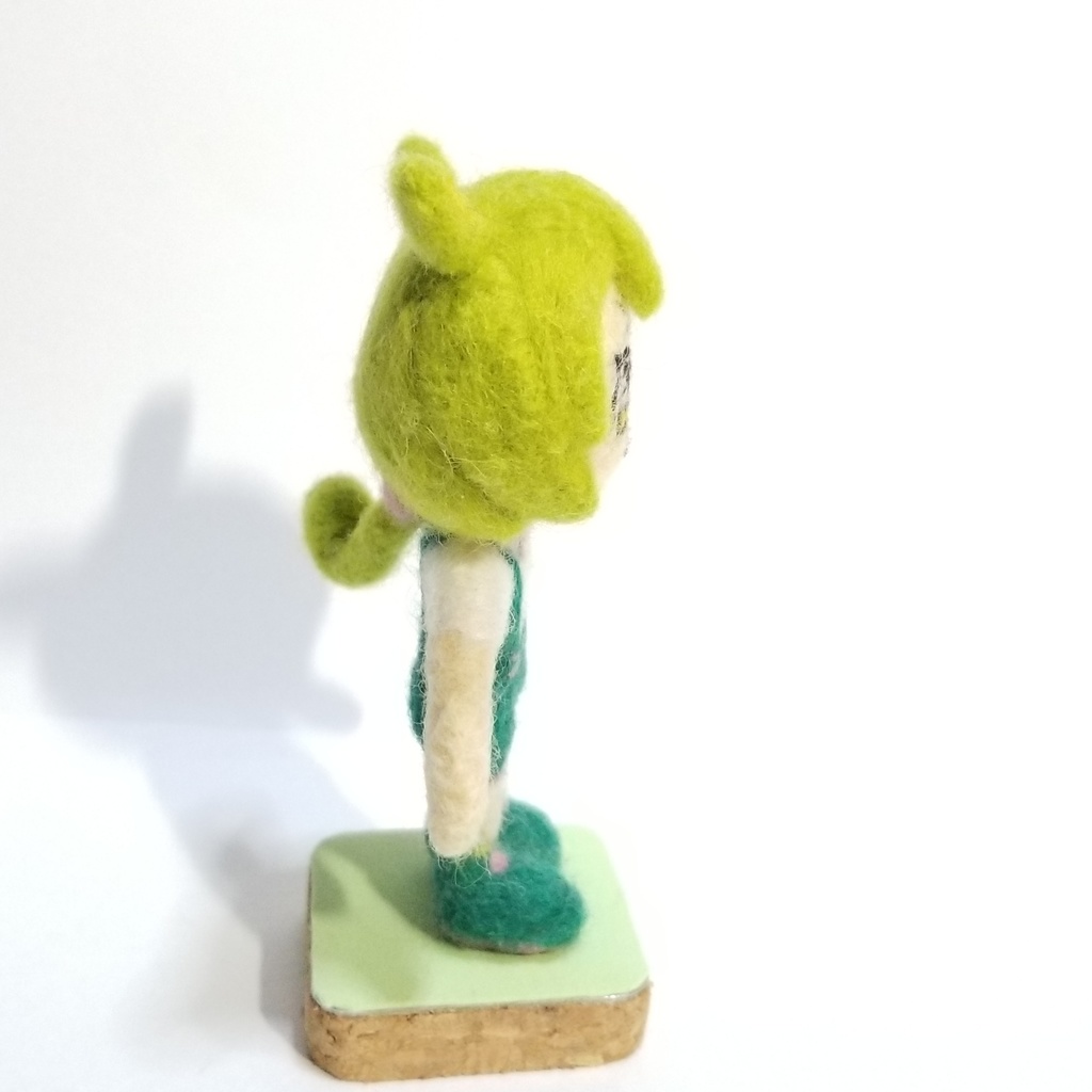 羊毛フェルト ずんだもん ウールロイド