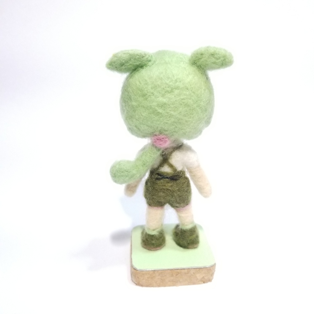 羊毛フェルト ずんだもん ウールロイド