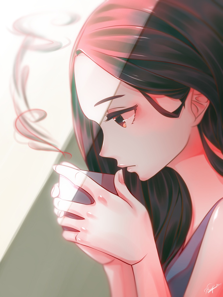 iPhone case "coffee break"