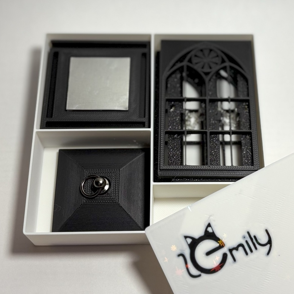 ゴシック ディスプレー ケース Black